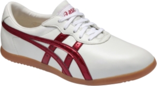 【ASICS/アシックス】 ウーシュー WU ホワイトxメタルレッド ユニセックス アシックス